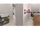 Walk-in closet offering space for storage with shelves and ample space for organizing clothes and boxes at 4022 Roberts Crest Dr, Suwanee, GA 30024