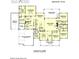 Layout of the ''Meadow'' floor plan, including the kitchen, bedrooms, great room, and garage at 00 Memory Ln, Canton, GA 30115