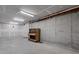 Unfinished basement with concrete floor, concrete walls, and a piano at 300 Towne Overlook Cir, Canton, GA 30114