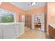 Bright bathroom features a walk-in shower, double vanity, and soaking tub at 300 Towne Overlook Cir, Canton, GA 30114