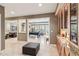 This expansive game room boasts a pool table and bar, offering a perfect space for entertainment and relaxation at 3903 Hazelhurst Dr, Marietta, GA 30066