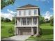 Two-story home featuring a brick facade, charming balcony, and neutral-toned siding at 657 Summit Hill Way, Cumming, GA 30040