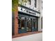 Attractive storefront with brick accents, modern lighting and dark trim, a nice place to shop and eat at 657 Summit Hill Way, Cumming, GA 30040