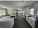 Open-concept kitchen featuring a large center island with cooktop and modern appliances at 1090 Mcdaniel St, Atlanta, GA 30310