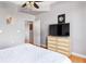 Bedroom featuring neutral walls, ceiling fan, and a doorway to an adjacent room at 3445 Stratford Ne Rd # 903, Atlanta, GA 30326
