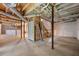 Unfinished basement offering potential for customization and ample space at 4018 Dunbarton Ne Way, Roswell, GA 30075
