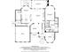 Floor plan of the main level showing the Gathering room, kitchen, dining room, and primary bedroom at 110 Wellington Way, Canton, GA 30115