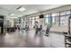 Building residents enjoy a well-equipped gym with free weights and machines at 3481 Lakeside Ne Dr # 1107, Atlanta, GA 30326