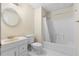 Clean bathroom featuring a vanity, toilet, and shower-tub combination at 971 Ashebrooke Ne Ct, Marietta, GA 30068