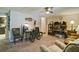 Large finished basement featuring chairs and a bonus room at 809 Longbranch Ln, Douglasville, GA 30134