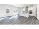 Bright open kitchen with a kitchen island, stainless appliances, and outdoor access at 1517 Ellie Ridge Ave, Lawrenceville, GA 30043