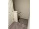 Stairway with neutral carpet and white trim at 536 Magnolia Cir # 116, Palmetto, GA 30268