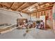 Unfinished basement space ready to be finished to your liking at 204 Starwood Ct, Acworth, GA 30102