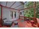 Spacious deck area overlooking the private backyard at 204 Starwood Ct, Acworth, GA 30102