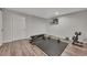 At-home gym area with exercise equipment and mounted television at 204 Starwood Ct, Acworth, GA 30102