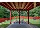 Covered patio area, perfect for enjoying the outdoors at 204 Starwood Ct, Acworth, GA 30102