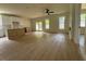Spacious living area with hardwood floors, large windows, and access to the backyard at 325 Garrison Se Dr, Marietta, GA 30060
