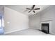Bright living room with fresh, neutral paint and a fireplace ready for your personal touch at 2544 Castellan Dr, Atlanta, GA 30316