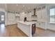 Beautiful kitchen with stainless steel appliances, large island, and white cabinetry at 2750 Herrington Dr, Cumming, GA 30041