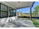Covered patio offers views of the expansive yard at 2750 Herrington Dr, Cumming, GA 30041