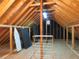 Spacious unfinished attic ideal for storage or future expansion of the home at 21 Devin Lane Ln, Euharlee, GA 30145