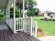 Scenic view from the porch showing a large well-maintained backyard at 21 Devin Lane Ln, Euharlee, GA 30145