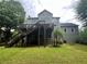 Back exterior of home with deck and stairs leading to a green lawn at 21 Devin Lane Ln, Euharlee, GA 30145