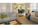 Open-concept living room leading to a dining area, showcasing a comfortable and stylish living space at 21 Devin Lane Ln, Euharlee, GA 30145