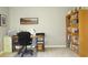 Home office featuring a desk, a bookshelf, and neutral wall color at 21 Devin Lane Ln, Euharlee, GA 30145