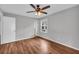 Bedroom features window and door at 3642 S Bogan Rd, Buford, GA 30519