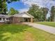 Ranch style home featuring carport, well-maintained lawn, and charming curb appeal in a serene setting at 3642 S Bogan Rd, Buford, GA 30519
