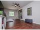 Living room with stone fireplace and entertainment center at 100 Eldorado Dr, Carrollton, GA 30116