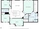 Upstairs floor plan featuring bedrooms, bathrooms, laundry room, and walk-in closets at 130 Bevington Ln, Woodstock, GA 30188