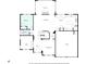 Main floor plan with living room, kitchen, bedroom, garage, dining room, and office layout at 130 Bevington Ln, Woodstock, GA 30188