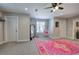 Large bedroom with carpet, a pink rug and a swing near the window at 194 Saddleridge Dr, Bremen, GA 30110