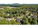 Aerial view of a neighborhood with mature trees and rolling hills, a great place to live at 4440 Green Summers Dr, Cumming, GA 30028