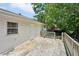 Back deck with access to the house and views of the backyard at 3388 Hamilton Mill Rd, Buford, GA 30519