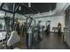 Community gym featuring weight training machines and free weights at 860 Peachtree Ne St # 1613, Atlanta, GA 30308