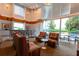 Inviting lounge area with comfortable seating, side tables, and natural light at 860 Peachtree Ne St # 1613, Atlanta, GA 30308