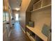 Hallway with seating and storage at 3615 Hawthorne Terrace, Atlanta, GA 30337