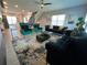 Bright living room featuring elegant seating arrangement, hardwood floors and recessed lighting, for comfortable living at 3615 Hawthorne Terrace, Atlanta, GA 30337
