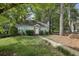 Charming single-story home with a stone accented front door and an unkept front yard at 1864 Madrona Nw St, Atlanta, GA 30318