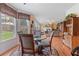Cozy breakfast nook with hardwood floors and views to the backyard at 3476 Bridge Walk Drive, Lawrenceville, GA 30044