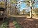 Expansive backyard with mature trees, with a walking path at 125 Toccoa Rd, Carrollton, GA 30116