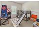 Fun ' bedroom with a loft bed, slide, and a variety of toys and play equipment at 461 Barnwood Dr, Rockmart, GA 30153