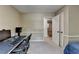Bedroom featuring a desk, and a closet at 262 Somerset Ct, Lawrenceville, GA 30044