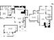 Detailed floor plan showcasing the layout of the home, including room dimensions and flow at 5172 Roswell Rd, Marietta, GA 30062