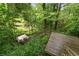 Multi-level wooden decks overlooking lush greenery at 4601 Tall Pines Nw Dr, Atlanta, GA 30327