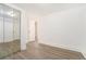 Bright, finished bedroom featuring new gray-toned flooring and fresh coat of paint at 2174 Rexford Dr, Decatur, GA 30034