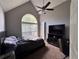 Bedroom with a fan and large window at 3230 Plymouth Rock Dr, Douglasville, GA 30135